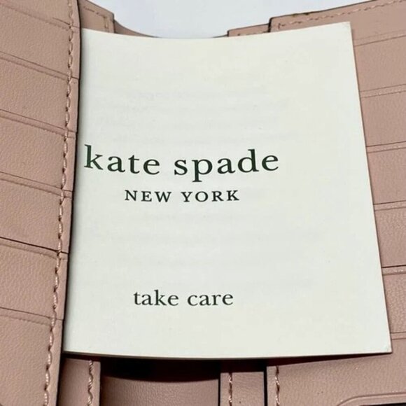 Kate Spade New York Cameron Large Slim Bifold Colorblock Wallet $119 MSRP NWT - Picture 9 of 16
